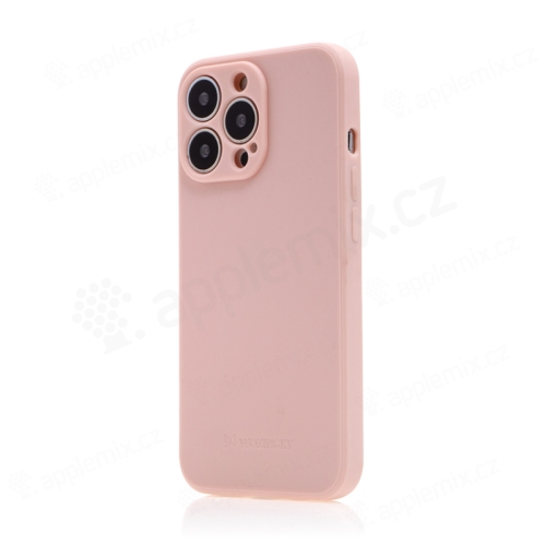 Kryt WOZINSKY Color pro Apple iPhone 13 Pro - silikonový - růžový