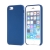 Kryt pro Apple iPhone 5 / 5S / SE - gumový - příjemný na dotek - modrý
