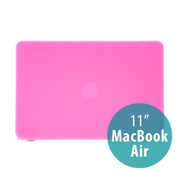 Tenký ochranný plastový obal pro Apple MacBook Air 11.6 - matný - růžový