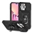 Kryt pre Apple iPhone 14 Pro Max - Odolný - Kryt fotoaparátu - Plastový / gumový - Čierny