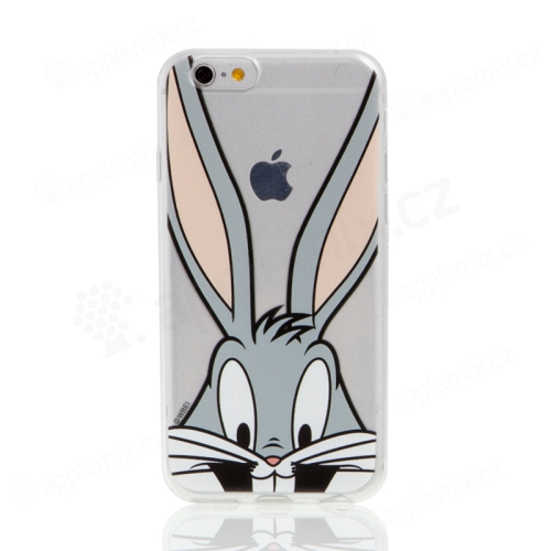 Kryt pro Apple iPhone 6 / 6S - králíček Bugs Bunny - průhledný