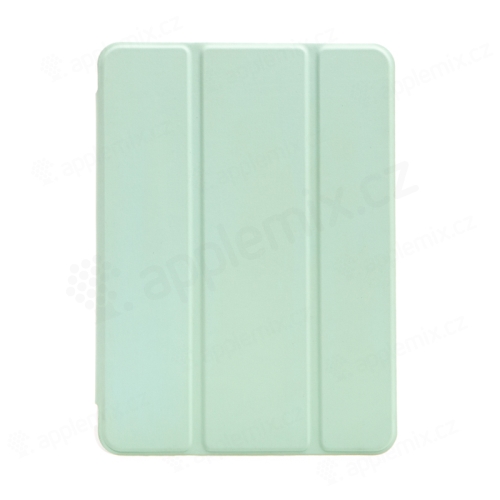 Puzdro pre Apple iPad mini 4 / mini 5 - stojan - syntetická koža - mätovo zelené