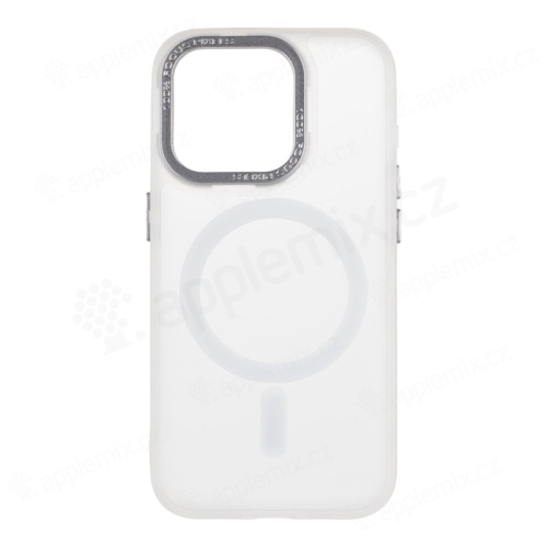 Kryt OBAL:ME Misty Keeper pro Apple iPhone 15 Pro - MagSafe - bílý