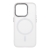 Kryt OBAL:ME Misty Keeper pre Apple iPhone 15 Pro - MagSafe - biely