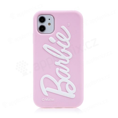 Kryt BARBIE pre Apple iPhone 11 / Xr - silikónový - ružový