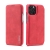 Puzdro pre Apple iPhone 12 / 12 Pro - umelá koža - stojan - červené