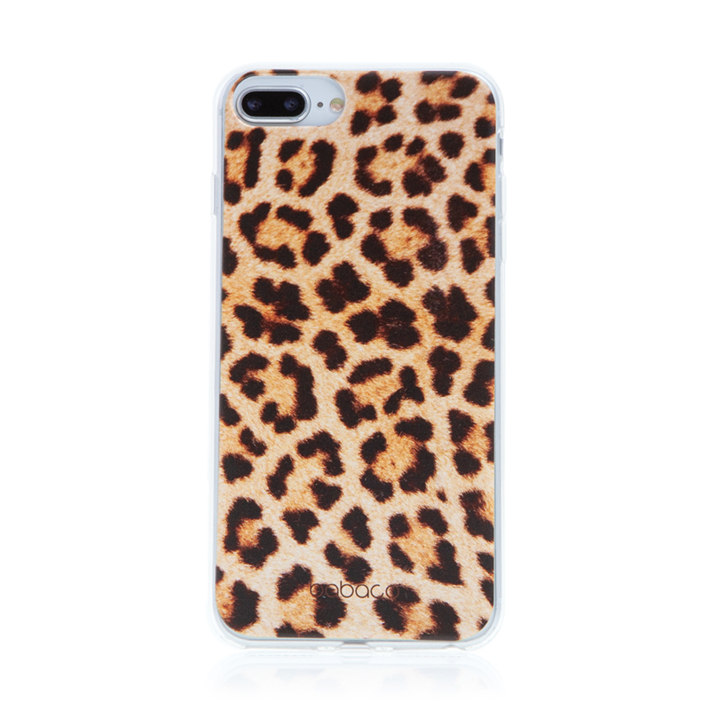 Kryt BABACO pro Apple iPhone 7 Plus / 8 Plus - gumový - leopardí vzor; 0000059588