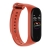 Sportovní fitness náramek M4 - krokoměr / měřič tepu / notifikace - Bluetooth - voděodolný - oranžový