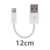 Synchronizačný a nabíjací kábel Mini Lightning pre Apple iPhone / iPad / iPod - biely