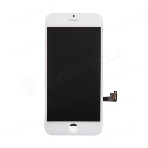 LCD panel + dotykové sklo (digitalizér dotykovej obrazovky) pre Apple iPhone 7 - biele - kvalita A+