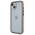 Kryt pro Apple iPhone 15 - 360° ochrana - magnetické uchycení - skleněný / kovový - zlatý