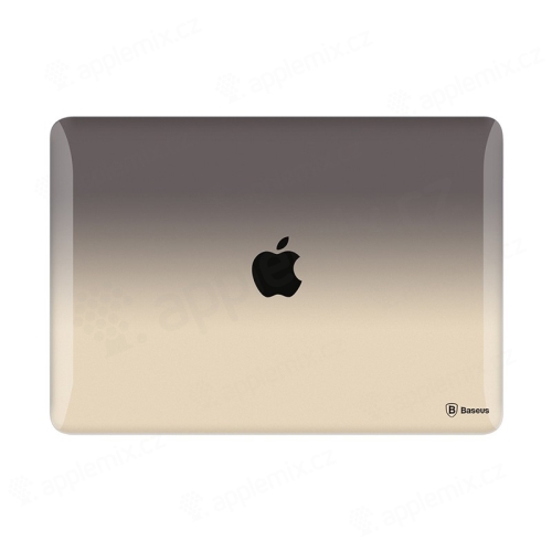 Obal / kryt BASEUS pre MacBook 12 Retina - tenký plast - čierny