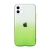 Kryt pro Apple iPhone 11 - gumový - průhledný / zelený