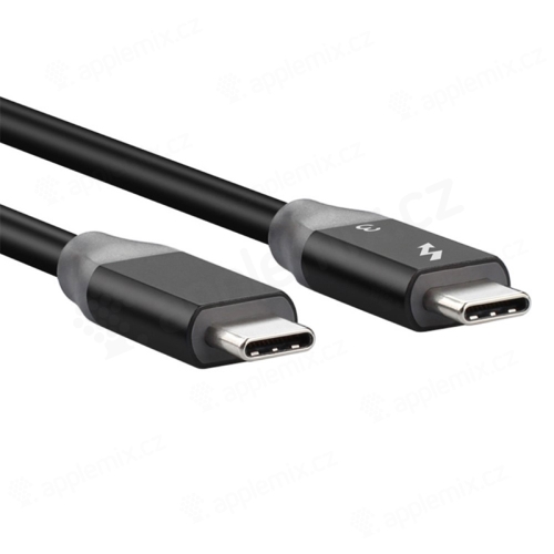 Kábel USB-C/USB-C s podporou Thunderbolt 3 - 40 Gb/s - 100 W PD - 120 cm - čierny