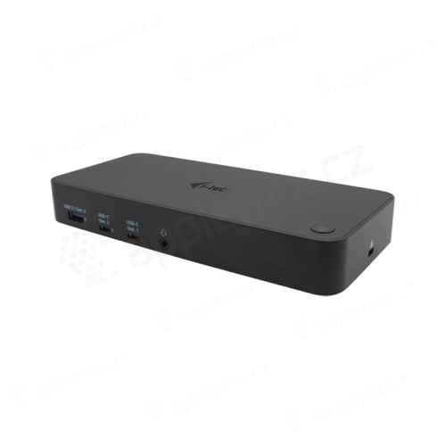 Dokovací stanice / adaptér iTec pro Apple MacBook / iMac - 2x DisplayPort + 3x HDMI - 130W zdroj + USB-A + ethernet