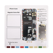 Magnetická podložka pro šroubky Apple iPhone 6 Plus (rozměr 25x25cm)