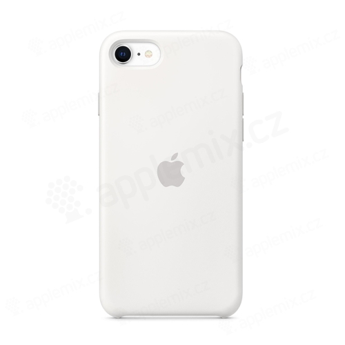 Originální kryt pro Apple iPhone 7 / 8 / SE (2020) / SE (2022) - silikonový - bílý