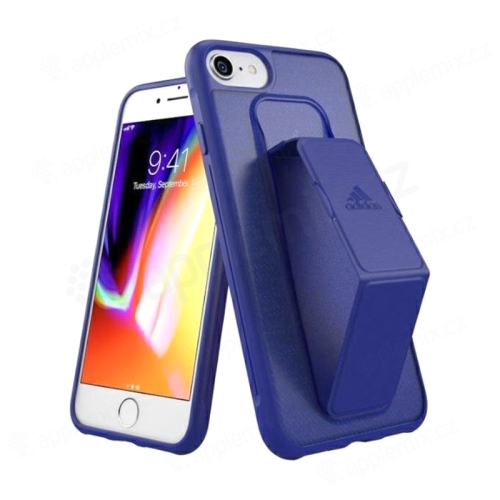 Kryt Adidas SP Grip Cas pre Apple iPhone 6 / 6s / 7 / 8 / SE (2020) / SE (2022) - držiak + stojan - plast - modrý