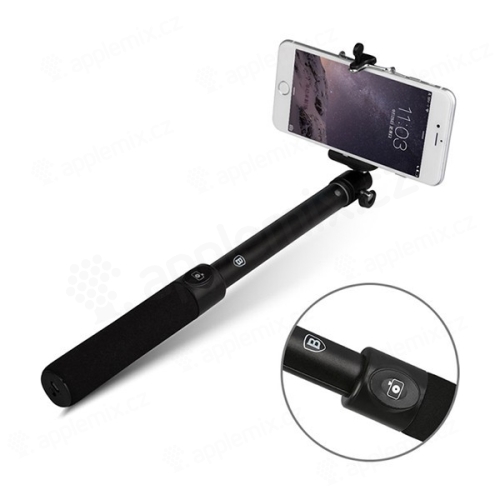 Teleskopická selfie tyč / monopod BASEUS Bluetooth EyePa Series - černá