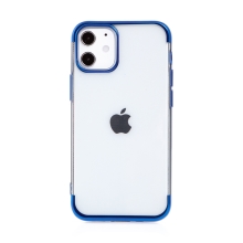 Kryt FORCELL Soft pro Apple iPhone 12 Pro Max - gumový - tmavě modrý