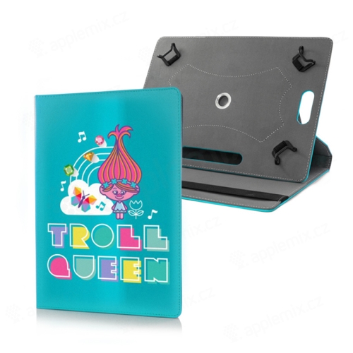 Univerzálne puzdro / obal na tablet (9" - 10") DREAMWORKS - funkcia stojana - Troll Queen