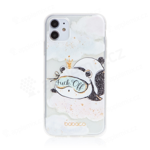 Kryt BABACO pro Apple iPhone 11 - spokojená panda - gumový