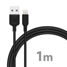 Synchronizační a nabíjecí kabel MOMAX - MFi Lightning pro Apple zařízení - matný černý - 1m