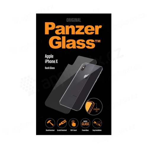 Tvrzené sklo (Tempered Glass) PANZERGLASS pro Apple iPhone X / Xs - na zadní část - 2,5D hrana - čiré - 0,4mm