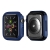 Kryt / rámček pre Apple Watch 45 mm Series 7 - plastový - tmavomodrý
