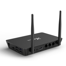 TV box Android 7.1 + Wifi router / směrovač - 3x ethernet + HDMI + 4x USB - 2 + 16 GB - černý