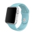 Remienok pre Apple Watch 41 mm / 40 mm / 38 mm - veľkosť M / L - silikónový - svetlo modrý