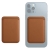 Puzdro na kreditnú kartu s MagSafe pripojením pre Apple iPhone - umelá koža - hnedé
