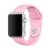 Řemínek pro Apple Watch 41mm / 40mm / 38mm - velikost S / M - silikonový - růžový