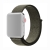 Řemínek pro Apple Watch 42mm / 41mm / 40mm / 38mm - nylonový - khaki zelený