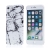 Kryt pro Apple iPhone 7 / 8 - gumový - černý / bílý mramor