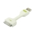 Mini synchronizační a nabíjecí kabel USB s 30-pin konektorem pro Apple iPhone / iPad / iPod - bílý