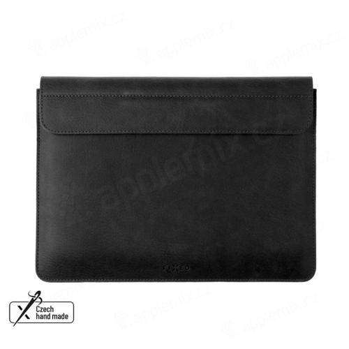 Pouzdro FIXED Oxford pro Apple MacBook Air 15,3" (2023) M2 - kožené - černé