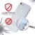 Kryt Forcell pro Apple iPhone 7 / 8 / SE (2020) - antibakteriální - gumový - průhledný