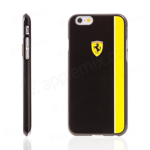 Kryt Ferrari Scuderia pro Apple iPhone 6 / 6S plastový - černý / žlutý