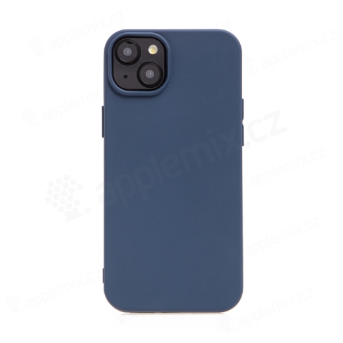 Kryt pro Apple iPhone 15 Plus - silikonový - tmavě modrý