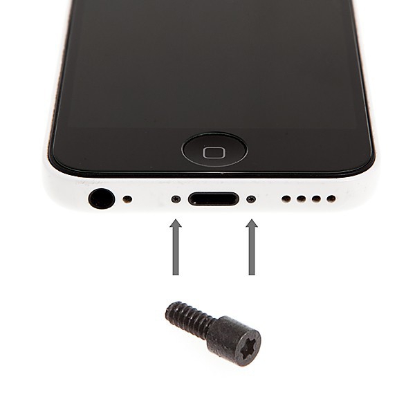 Náhradní šroubek na spodní část Apple iPhone 5C - kvalita A+