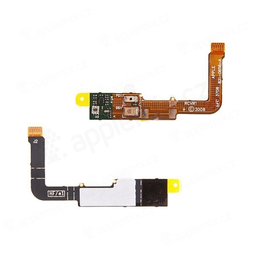 Flex kábel so senzorom priblíženia a kontaktmi pre horný reproduktor / slúchadlo na Apple iPhone 3G / 3GS - kvalita A