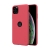 NILLKIN Super matný kryt pre Apple iPhone 11 Pro Max - plastový - s výrezom na logo - červený
