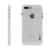 Kryt SLiCOO pro Apple iPhone 7 Plus / 8 Plus gumový / bílý plastový rámeček - broušený vzor - průhledný