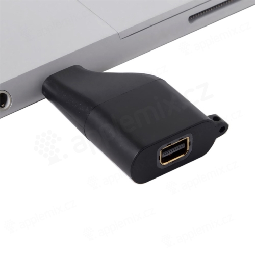 Redukce / přepojka / adaptér USB-C na Mini Displayport pro Apple MacBook / iMac - 10cm - bílá