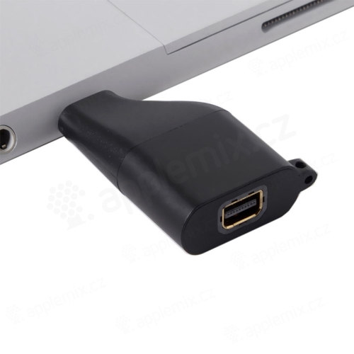 Redukce / přepojka / adaptér USB-C na Mini Displayport pro Apple MacBook / iMac - černá