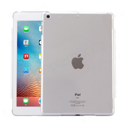 Kryt / obal pro Apple iPad Air 1.gen / iPad 9,7 (2017-2018) - plastový - lesklý - ultratenký - průhledný