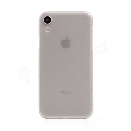 Kryt / puzdro pre Apple iPhone Xr - ochrana šošoviek - ultratenký - plast - matný - svetlosivý