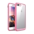 Kryt pro Apple iPhone 7 Plus / 8 Plus - odolné hrany - plastový / gumový - průhledný / růžový