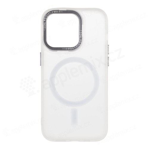 Kryt OBAL:ME Misty Keeper pre Apple iPhone 14 Pro - MagSafe - biely